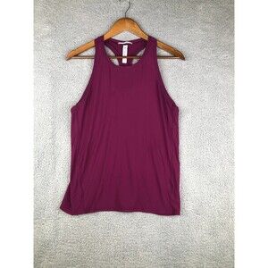 Athleta plum racer back tank size small